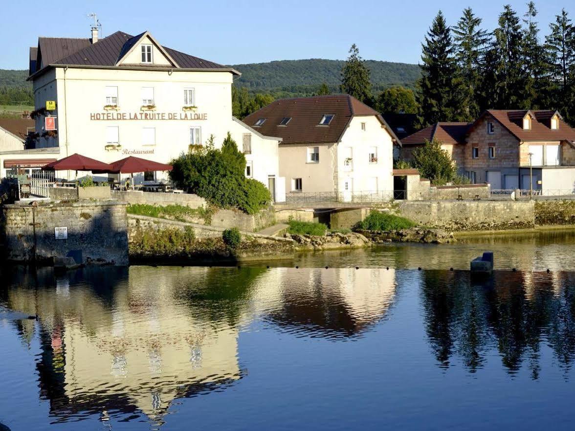 La Truite De La Loue Otel Quingey Dış mekan fotoğraf